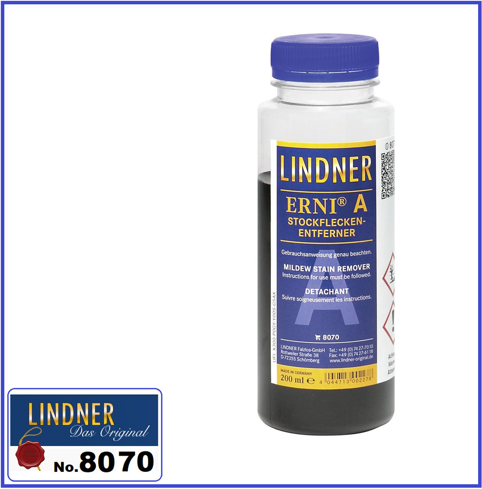 Lindner 8070 Erni A Stain Remover 250 Ml