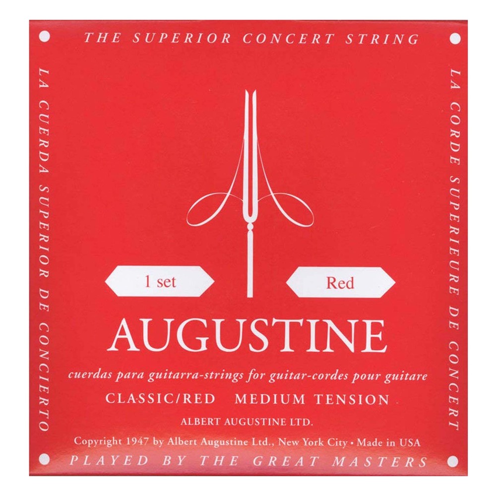 Augustine Classical Guitar Strings (AUGREDSET)