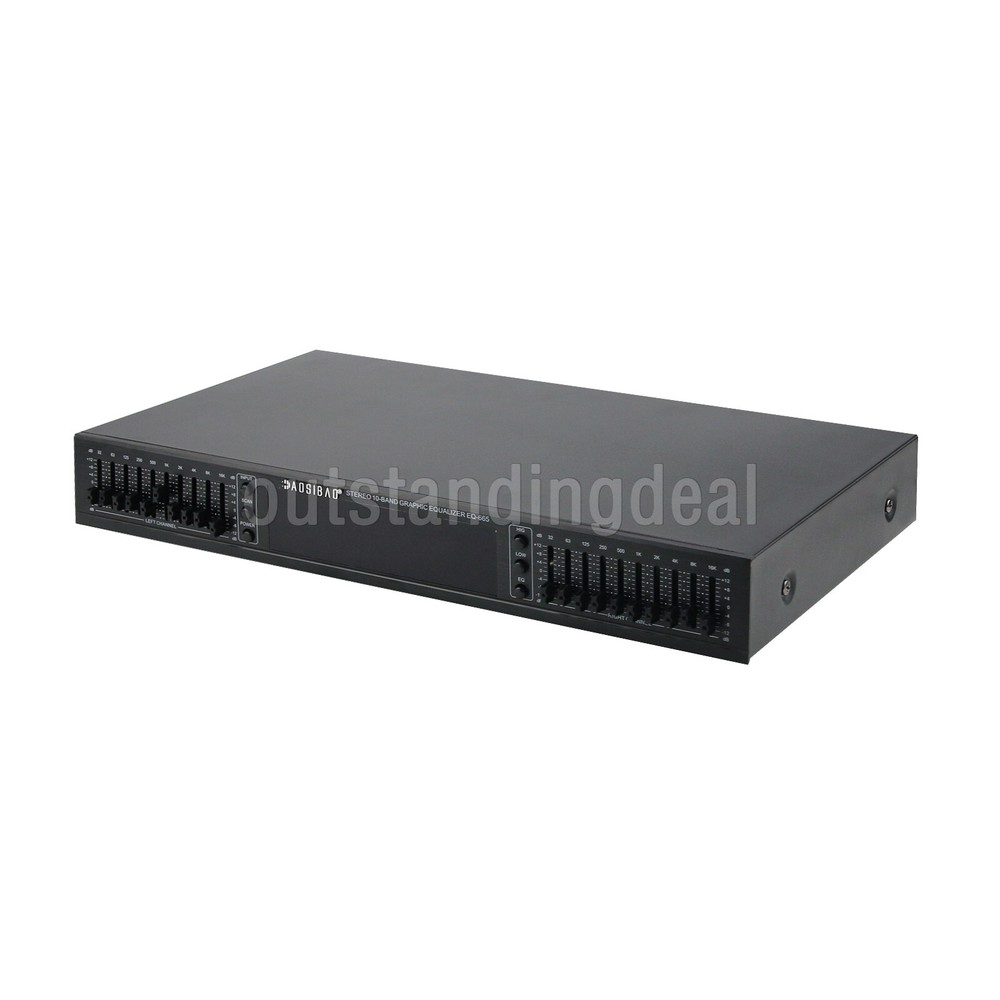 HIFI Digital HD Stereo 10Band Graphic Equalizer Preamplifier Equalizer Bluetooth