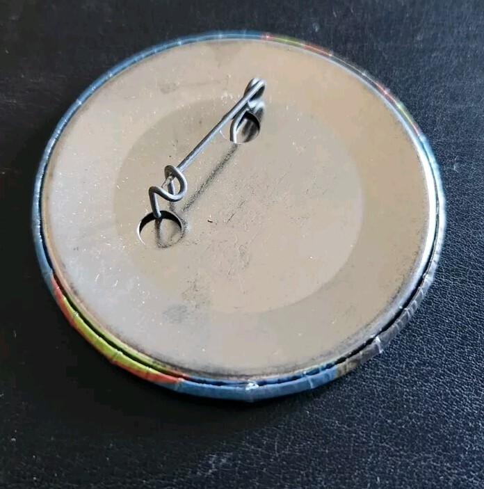 VTG Star Trek 2.25 Inch Data Pinback Button Lapel Pin