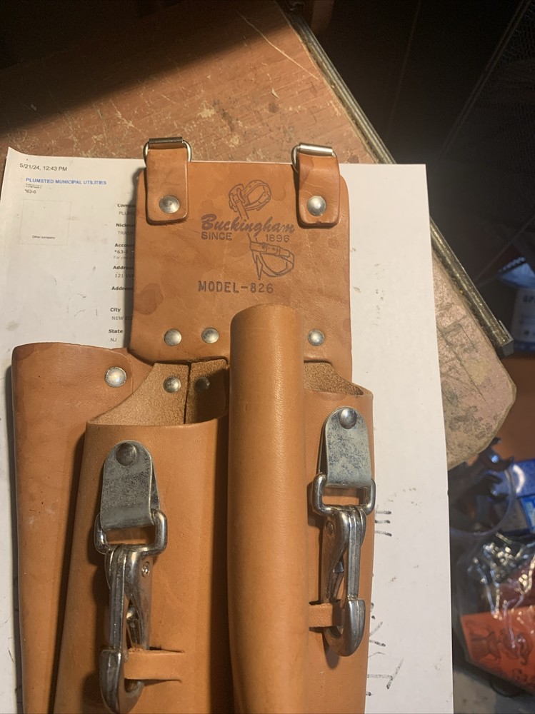 BUCKINGHAM 4 POCKET DOUBLE BACK HOLSTER - 826