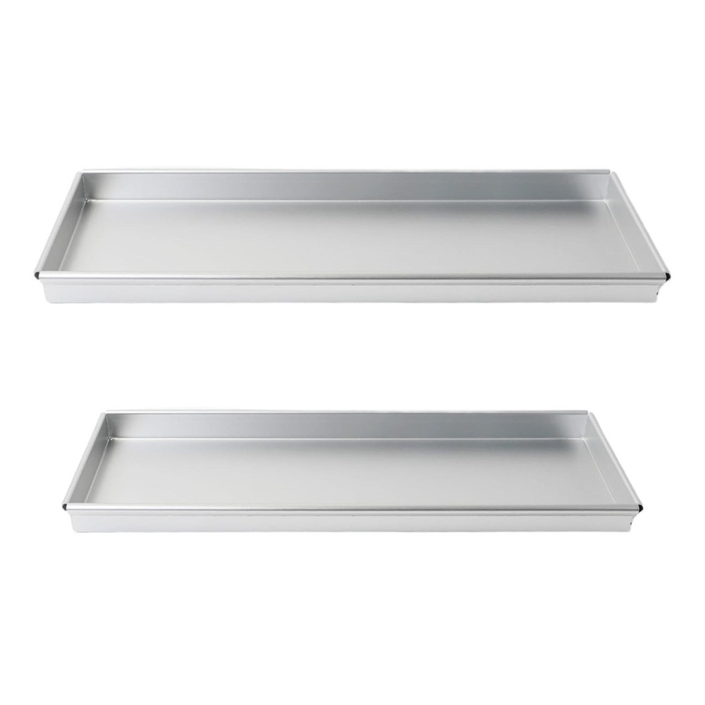 Baking Tray Food Dessert Serving Plate Elegant Rectangular Cookie Baking Sheet