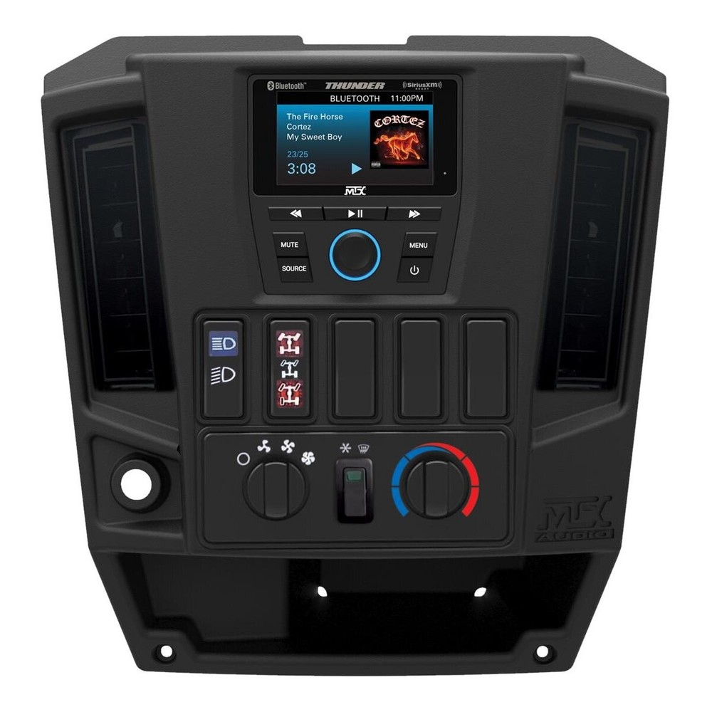 MTX Multimedia Receiver Dash Kit - MUDRNGRDK