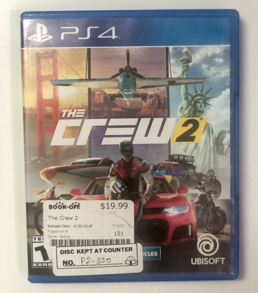 The Crew 2 (PS4 game)/Slighty used