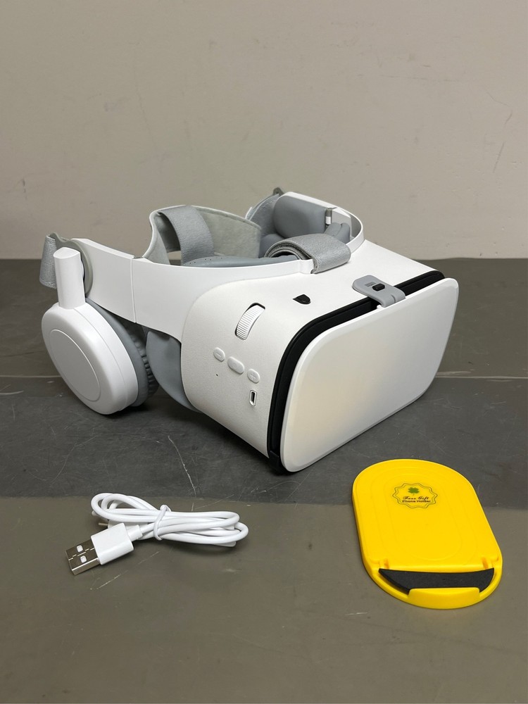 VR Headset for iPhone Apple Android PC Phone, 3D Virtual Reality Headset VR Set