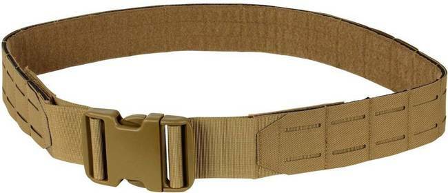 Condor LCS Gun Belt w/ LCS Molle Webbing for Multiple Attachment Points