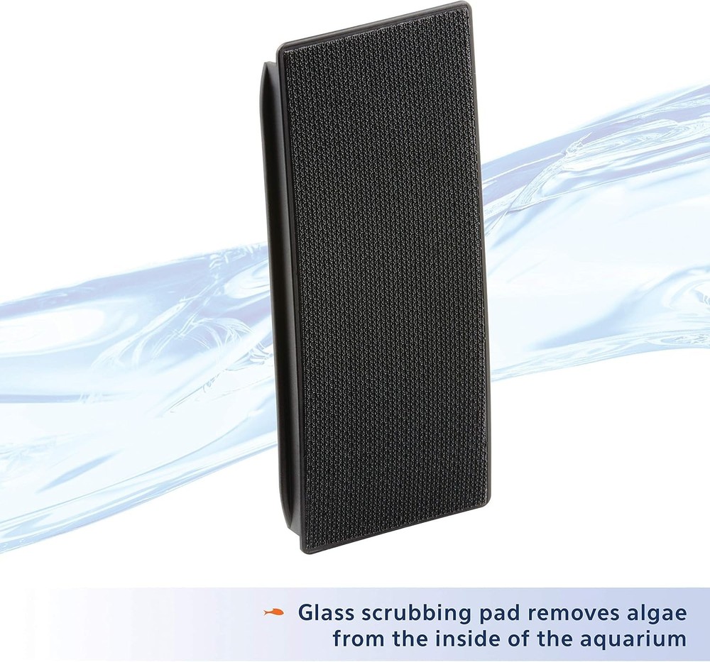 Fish Tank Algae Scraper - Lightweight + Non-Scratch Design for Glass & Acrylic