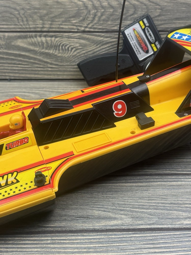 Vintage Remco Thunderhawk Remote Control Boat RC Remote CLEAN UNTESTED AS IS