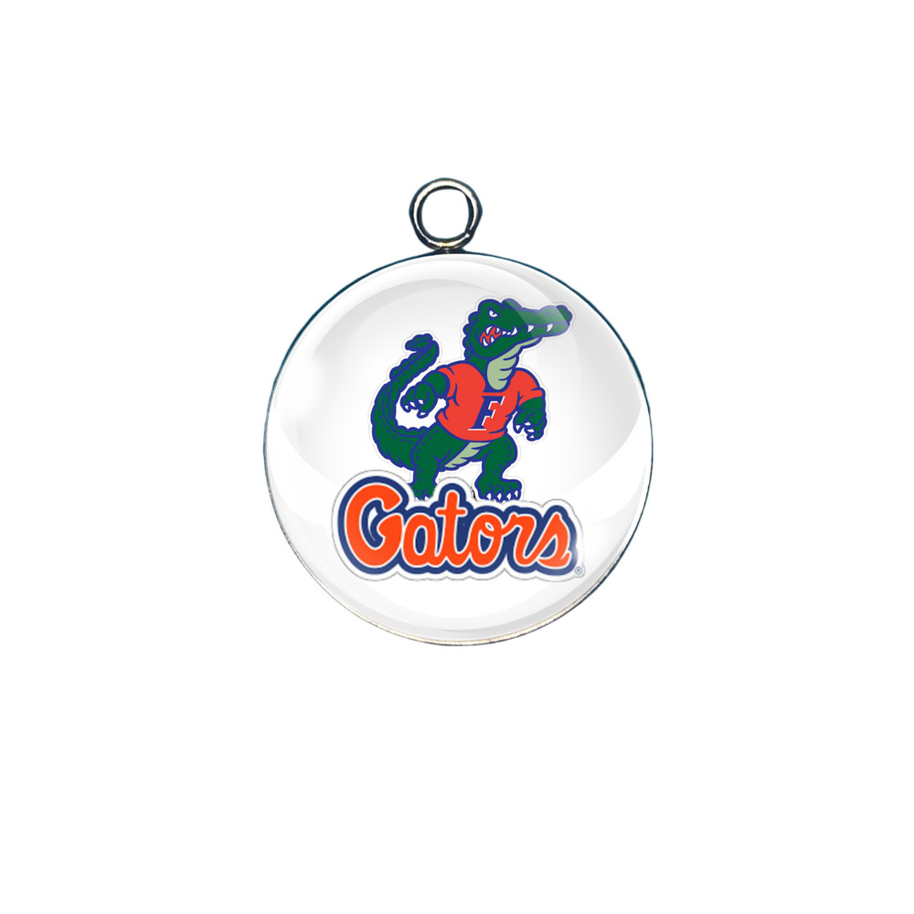 Florida Gators Glass Cabochon Charms