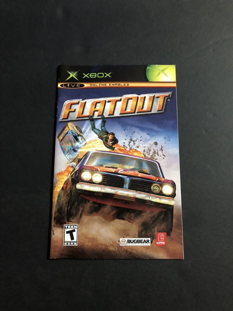 flatout xbox Manual Only