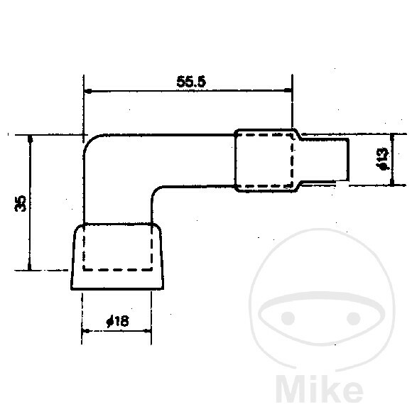 Fits AGM Firejet 25 One 2008 Spark Plug Cap -LB05F