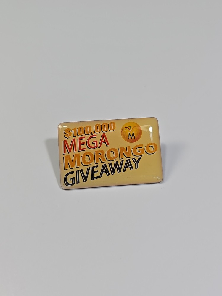 Morongo Lapel Pin 100,000 Mega Morongo Giveaway