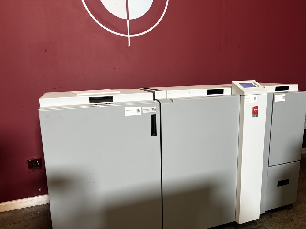 Low meter 57k Oce BLM 200 bookletmaker !Video!