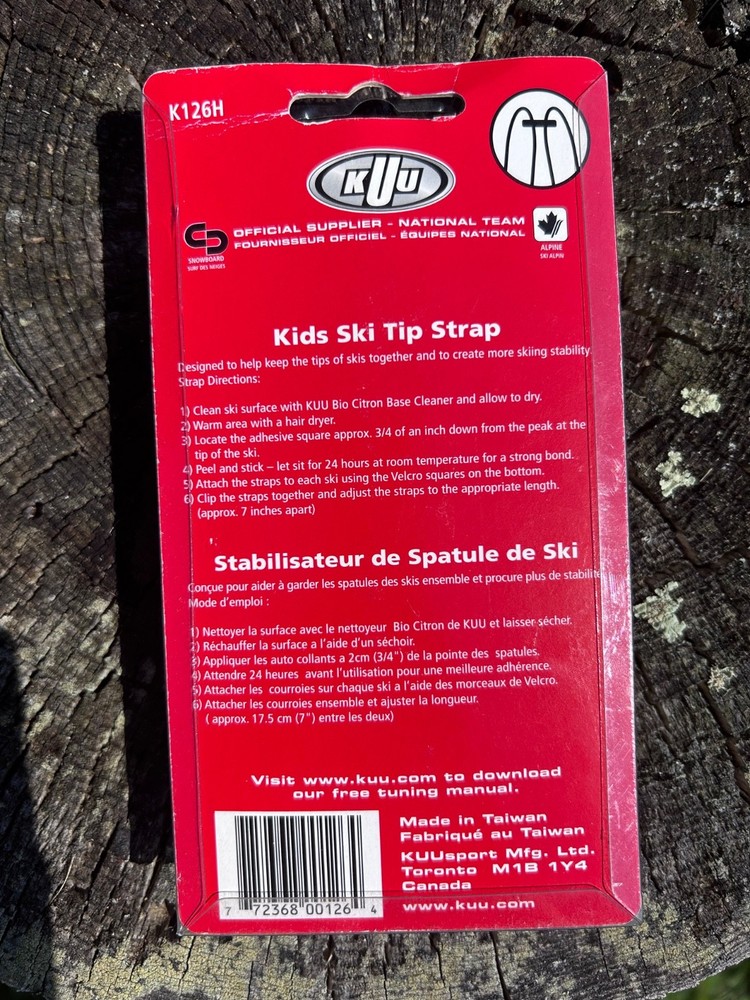 NEW KUU Kids Ski Tip Strap