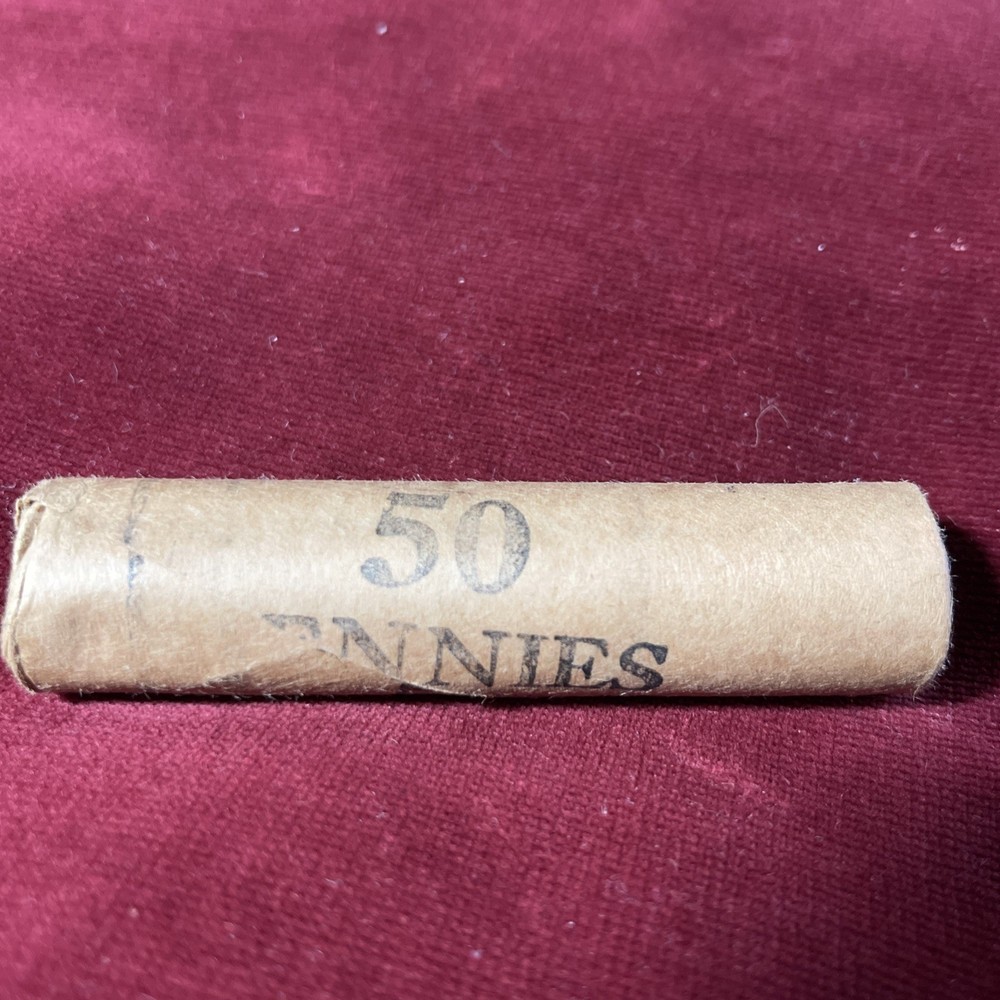 *1963-P Lincoln Cent Roll •• Uncirculated & OBW ••