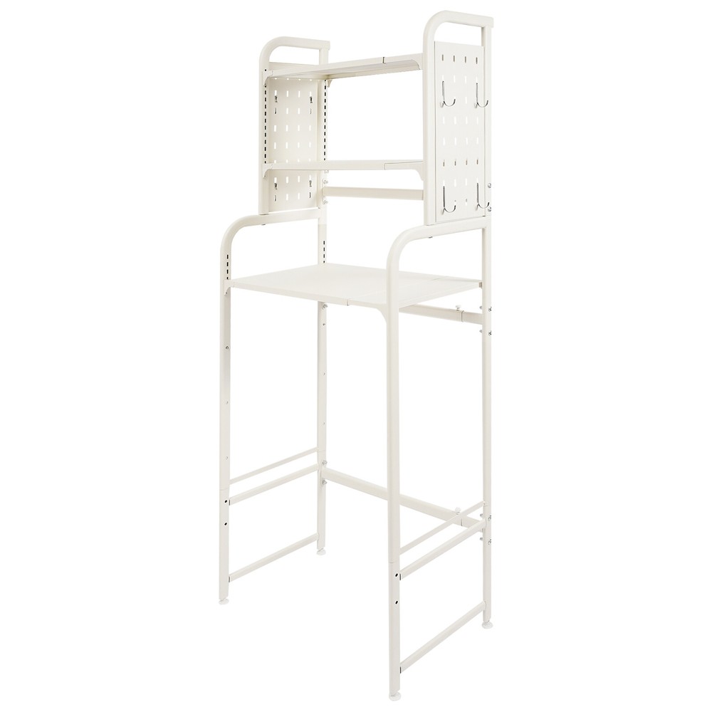 3-Tier Over Washing Machine Storage Unit Bathroom Shelf Over Toilet Storage Unit