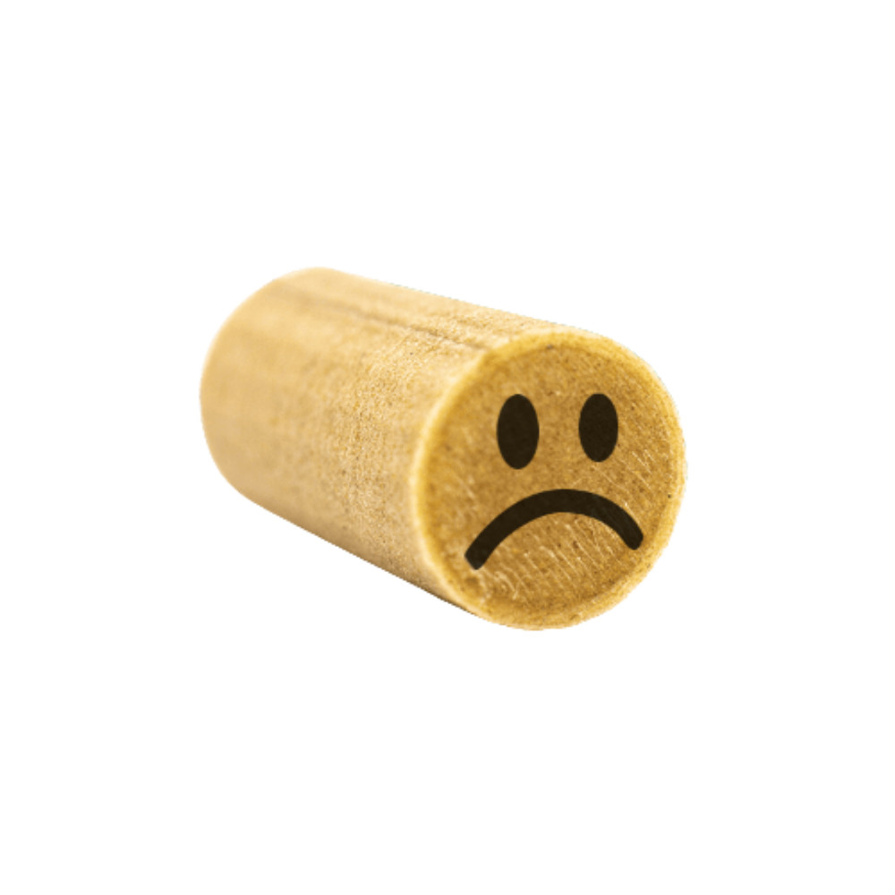 Biokemp Sad Face Smoking Filter Tips, 100 Units, Re-Usable Filters