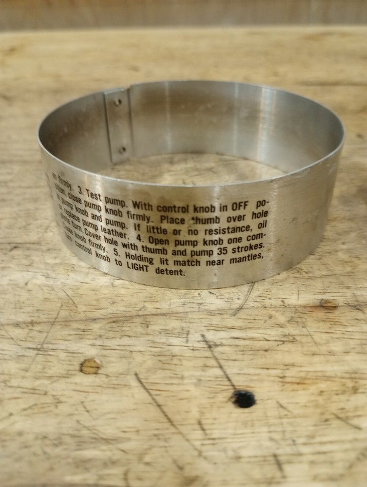 Coleman 275 -- Lower Cage Rest -- (Part Only)