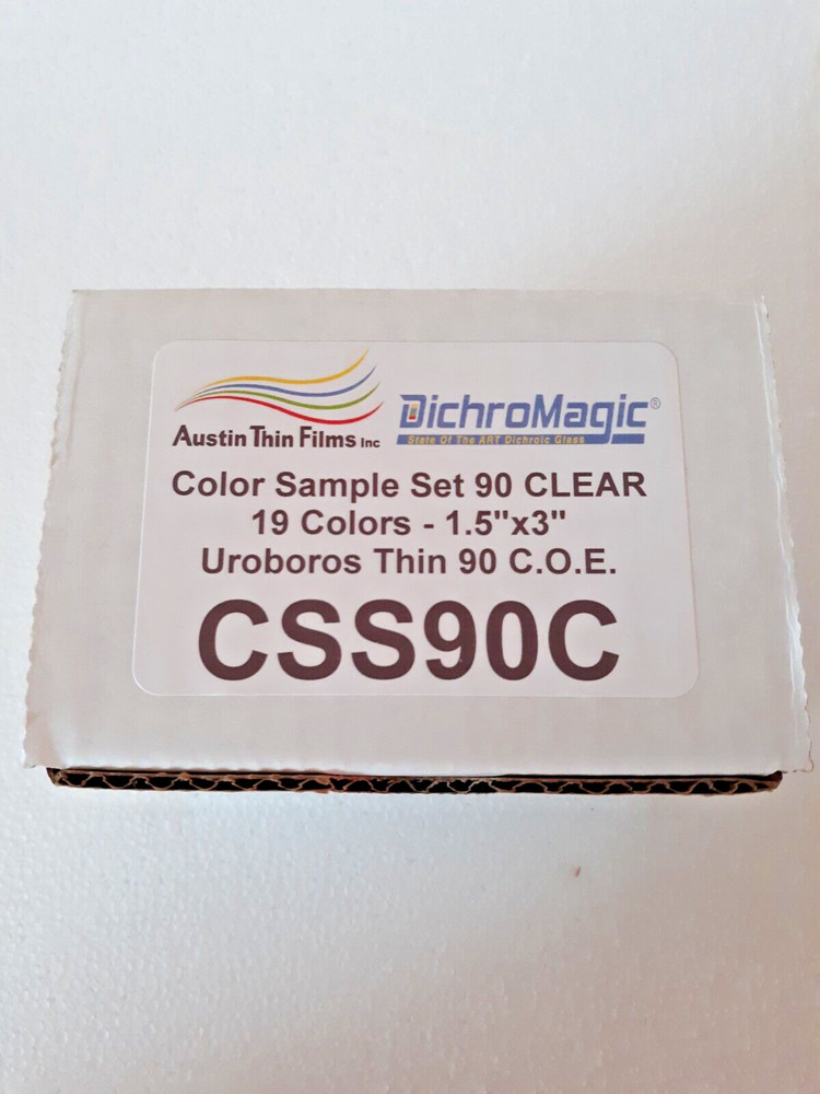 Austin Thin Films Dichromagic Sample Set CSS90 Clear 19 colors