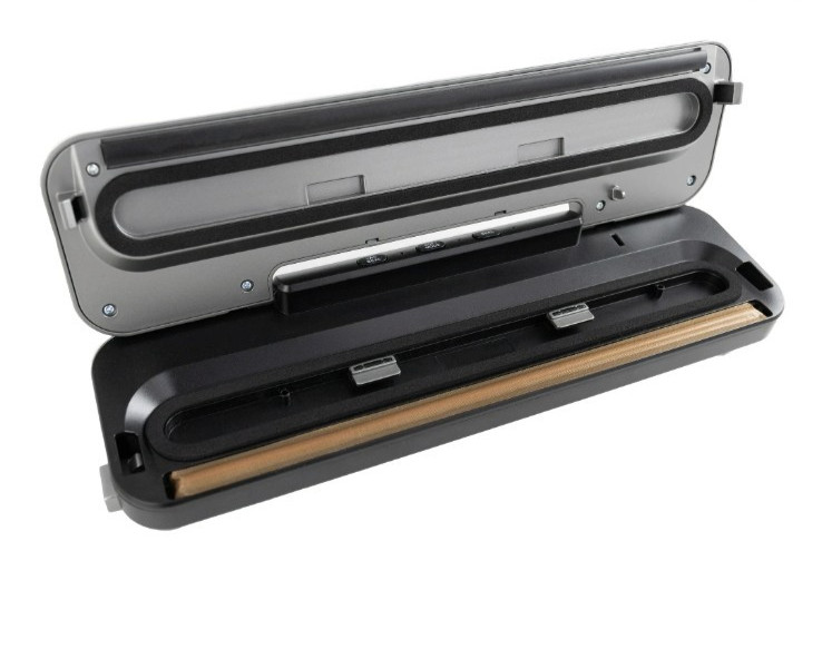 Nesco Space-Saving Vacuum Sealer Machine, Automatic One-Touch Food Sealer...