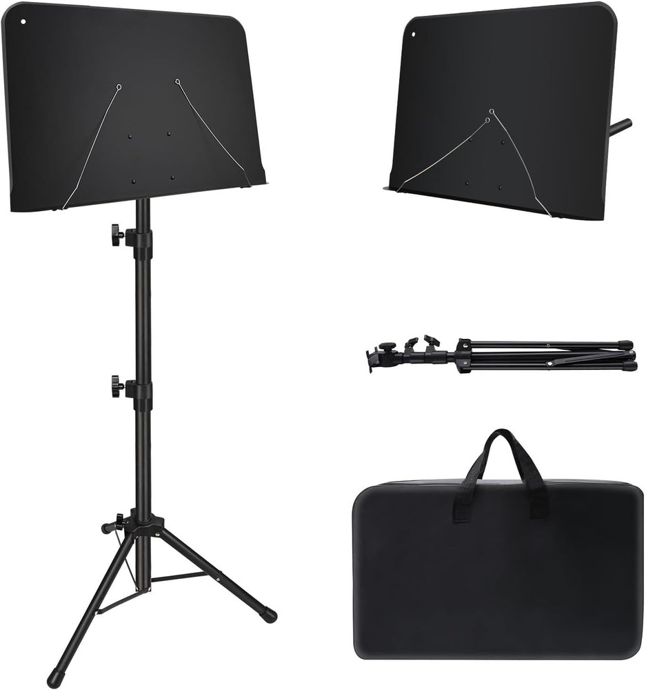 Sheet Music Stand  1/2/3 Pack Adjustable Portable Standard Version 1 Pack