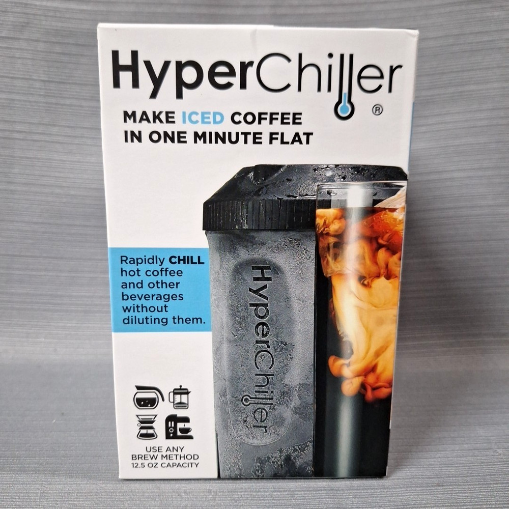 HyperChiller Iced Coffee Maker Rapid Chill 12.5 oz New Open Box