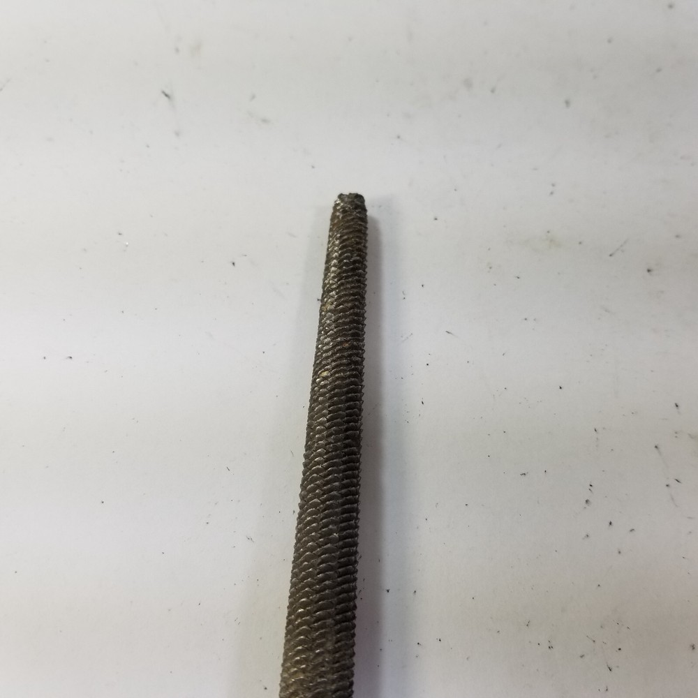 VINTAGE NICHOLSON 13" Round File Wood Handle