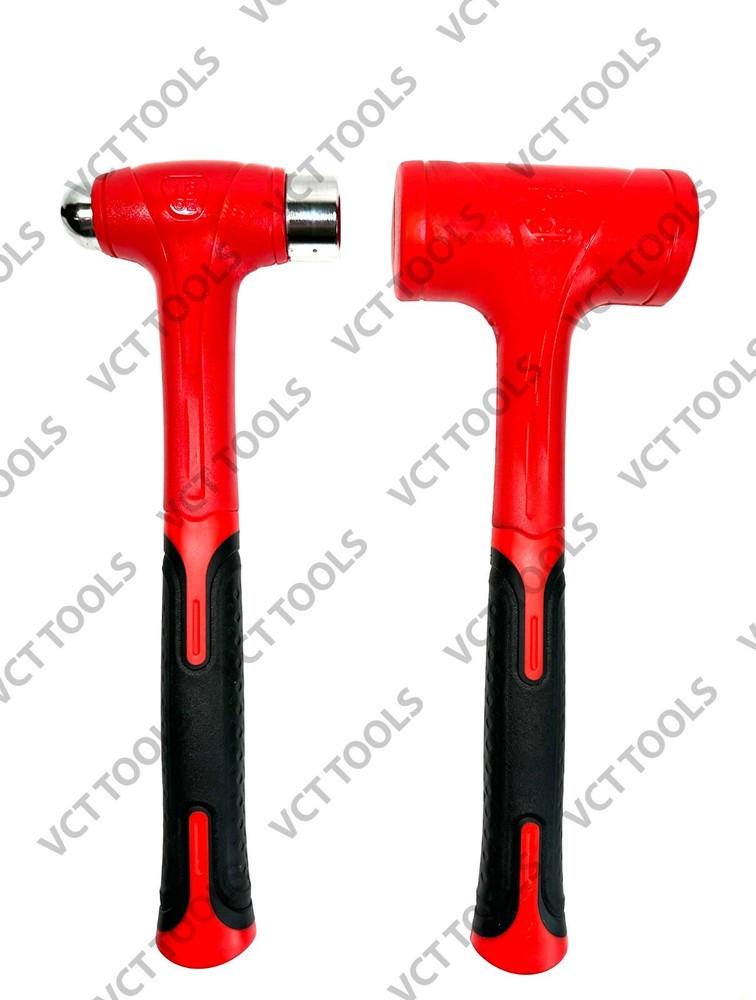 2Pc Dead Blow Hammer Set, Spark Rebound Resistant Non-Spark Double Face