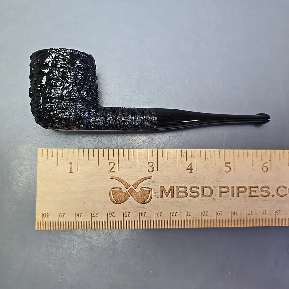 Savinelli 150th Anniversary Capri Root Briar 125 Rustic Billiard Briar Pipe, New