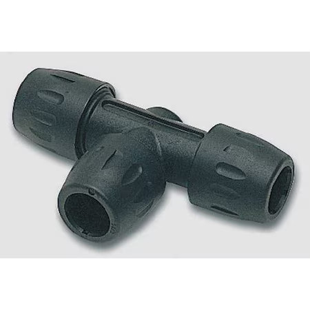 Transair 6604 40 00Us Equal Tee, Polyamide, Black