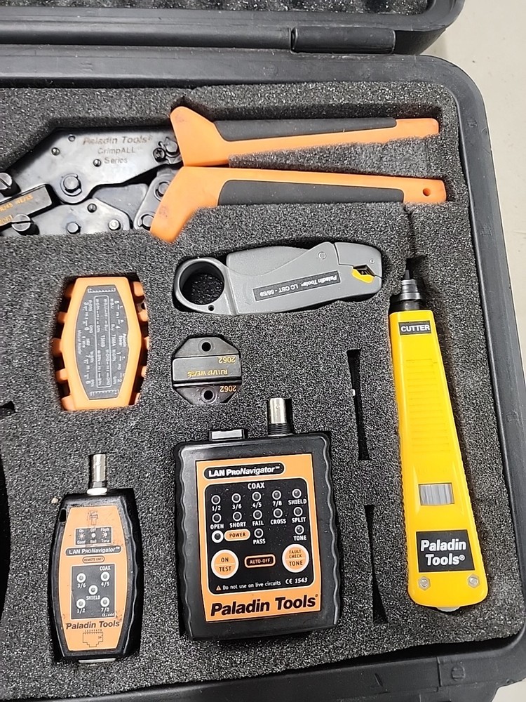 PALADIN TOOLS LAN AND TELECOM CABLE TESTING KIT 1573