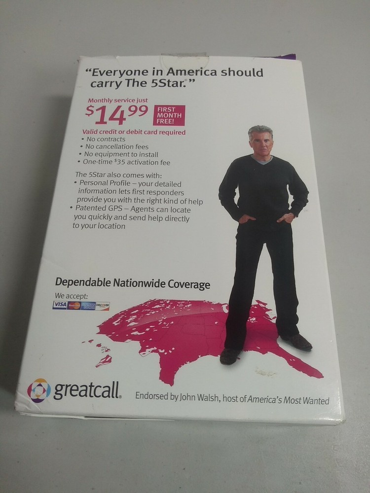 Greatcall 5Star Emergency Response Device
