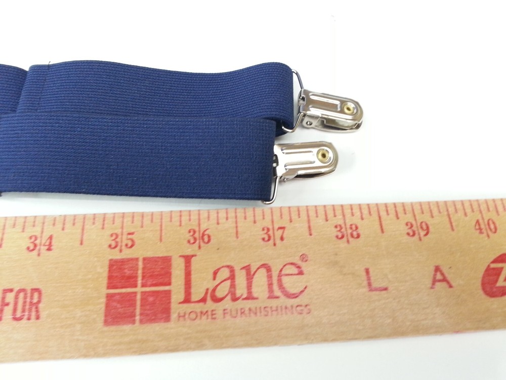 Navy Blue Suspenders
