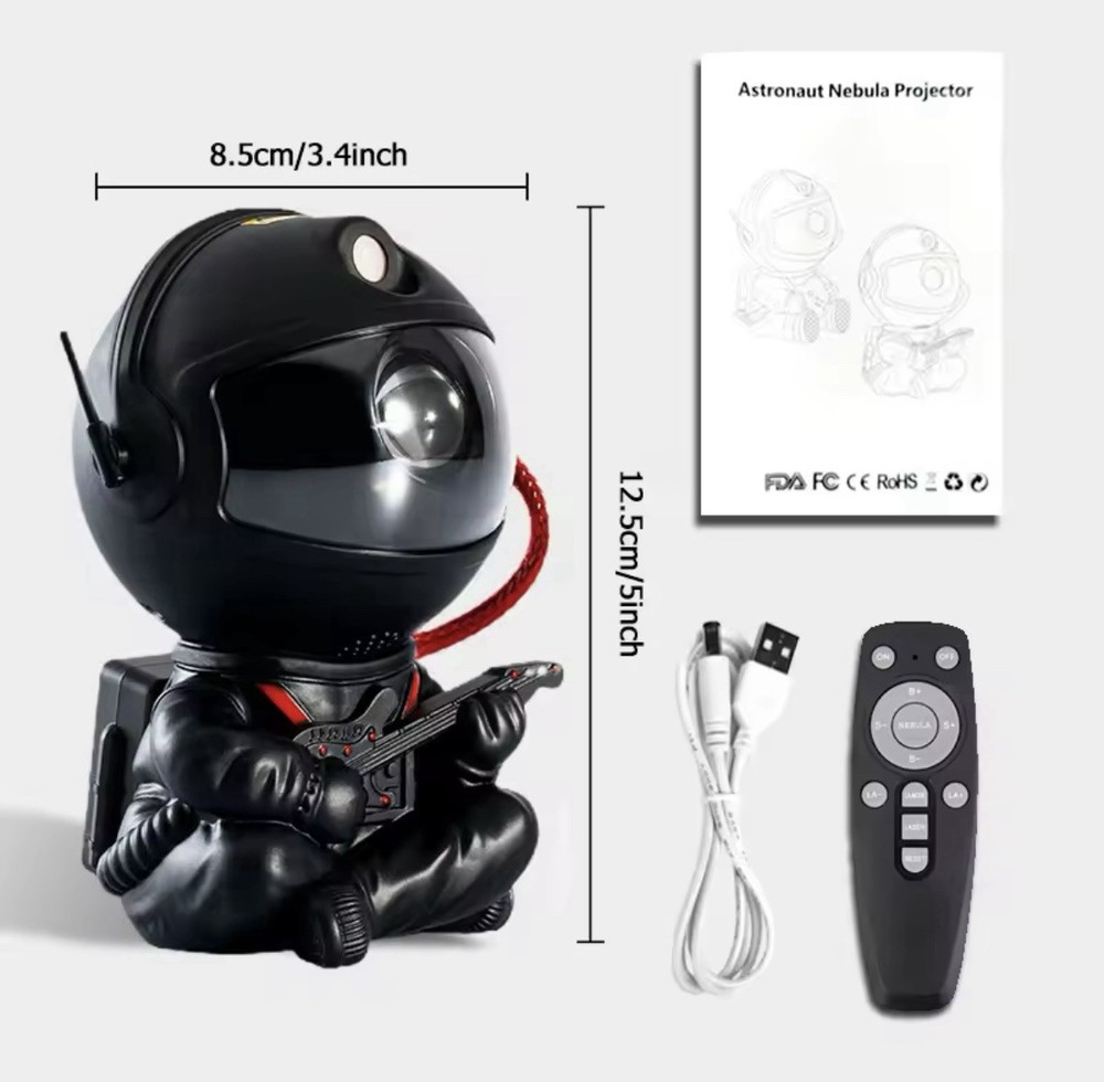 Astronaut Galaxy Projector Night Light