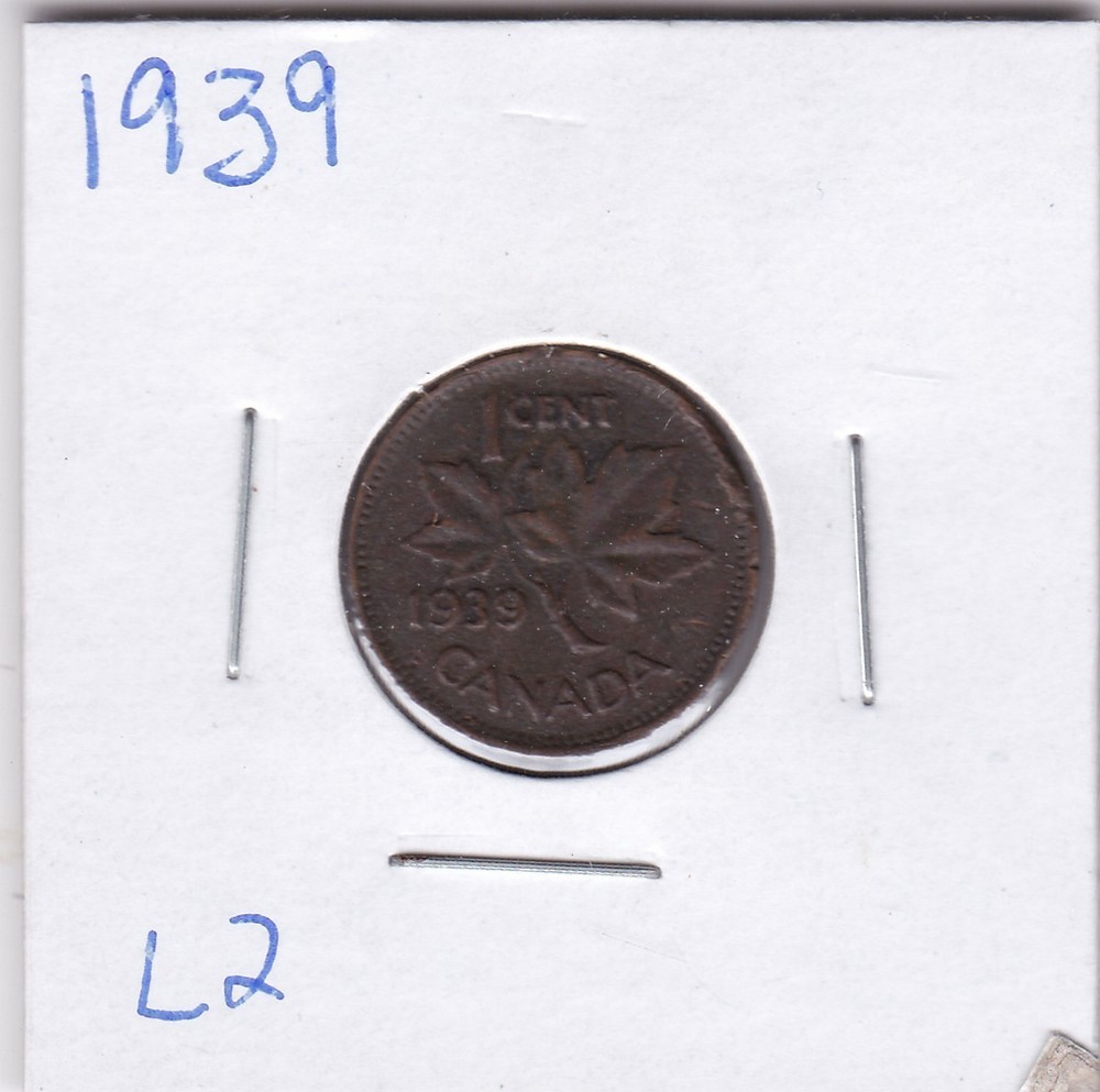 1939 Canada 1 Cent L2
