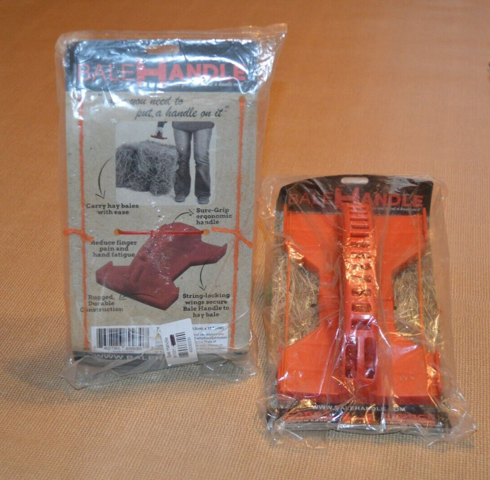 SQUARE HAY BALE HANDLE RED ITEM #649