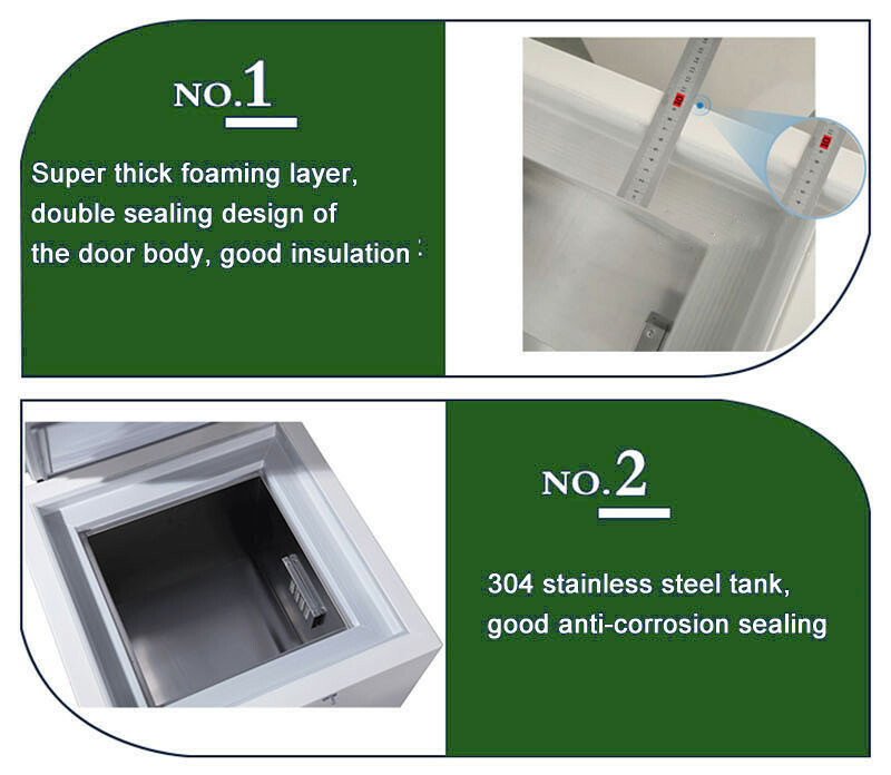 -135°C 58L Lab Ultra-low Temperature Freezer Deep Cryogenic Storage Refrigerator