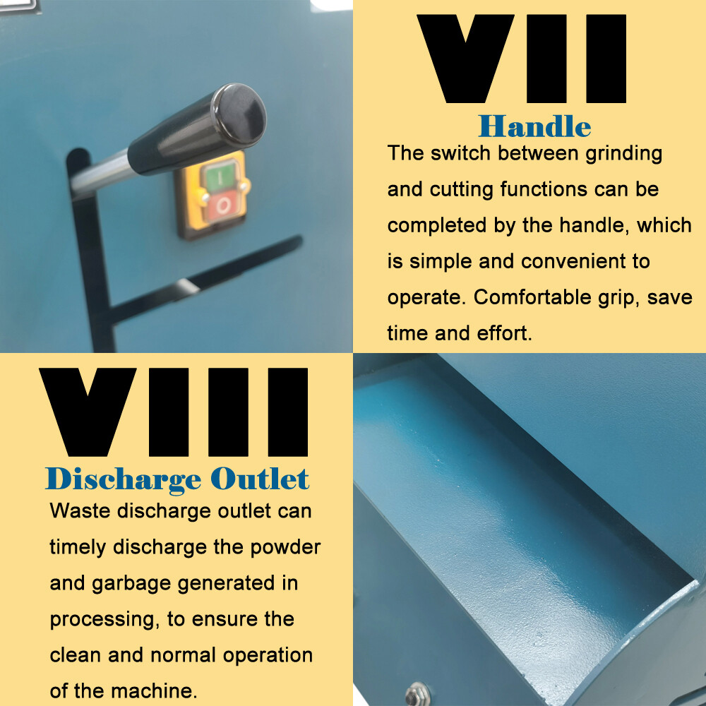 Cutting and Grinding Thimble All-in-one Machine Processing Metal Workpiece