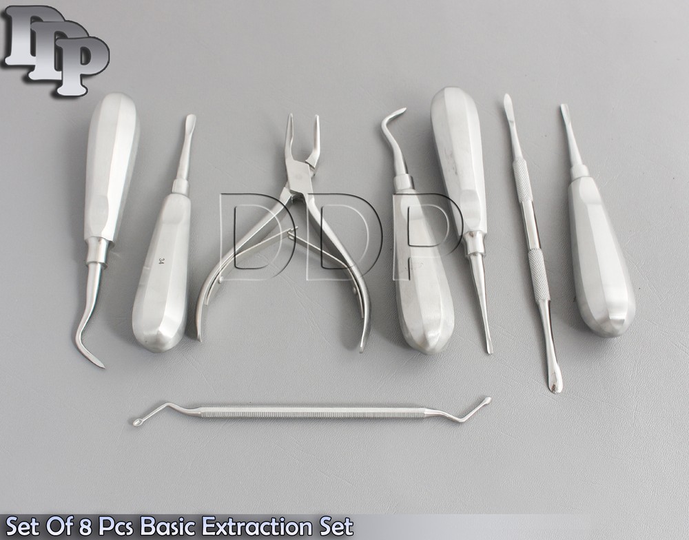 Set Of 8 Pcs Basic Extraction Kit Surgical Dental Instruments,DS-607