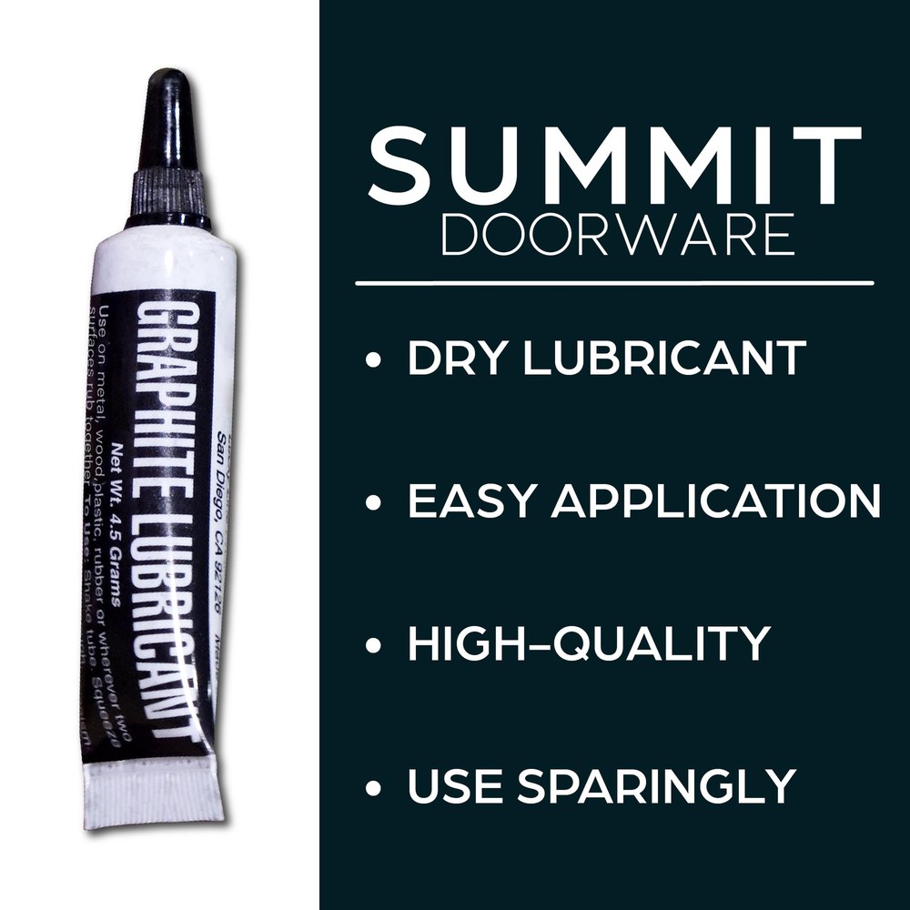 Summit Doorware Graphite Lubricant for Locks 4.5 milliliters