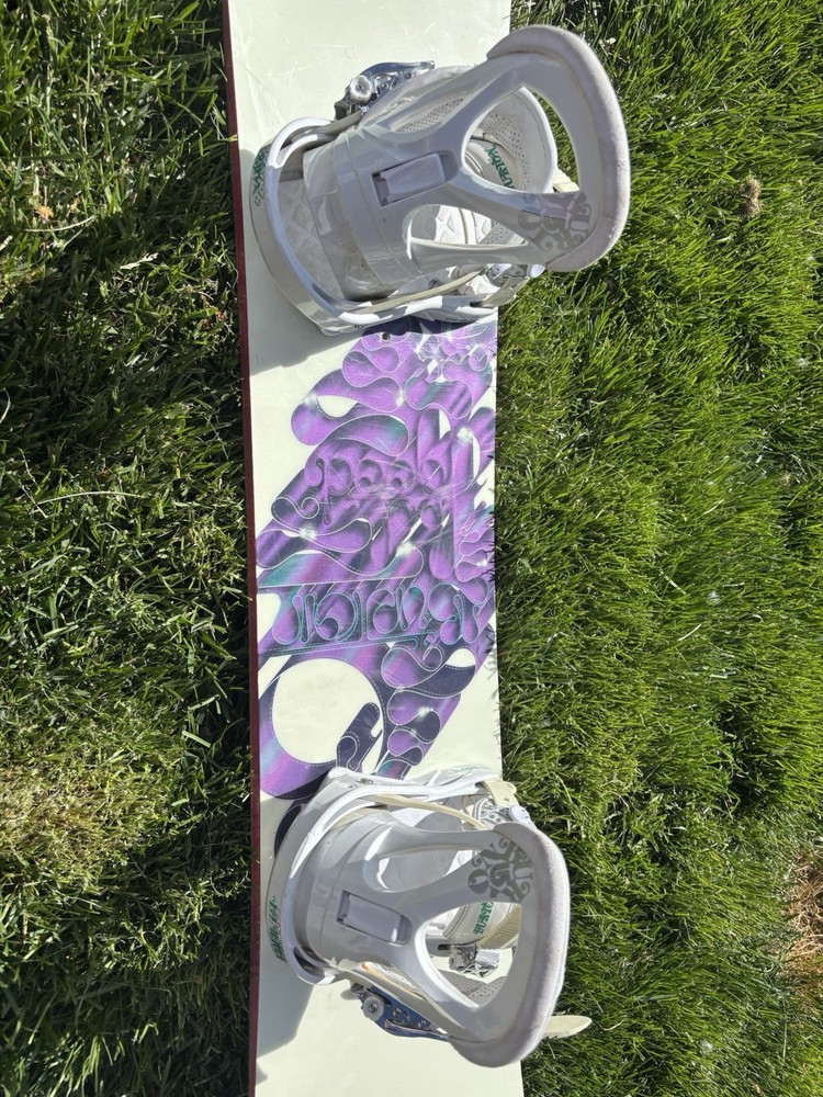 Burton Snowboard 4ft With Bindings