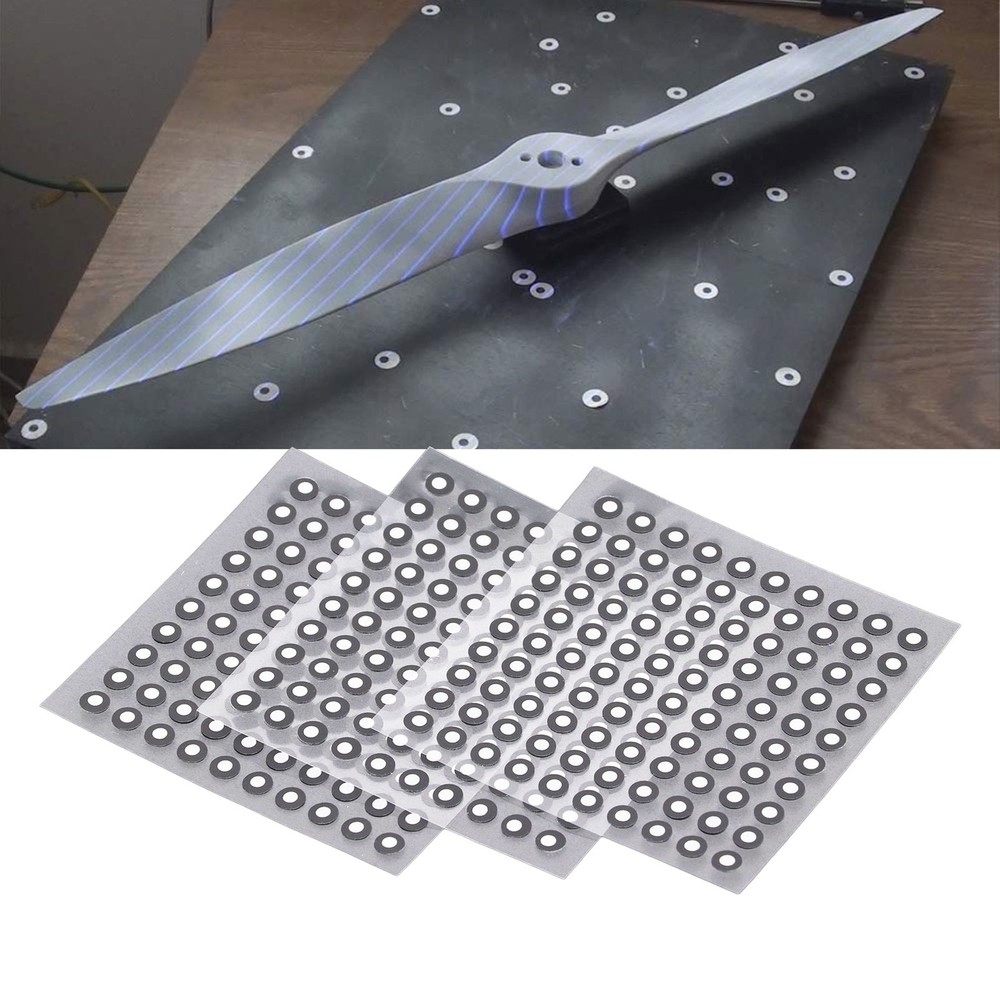 3 Sheets Scanner Positioning Points 3D Scanning Reflective Film Sticker