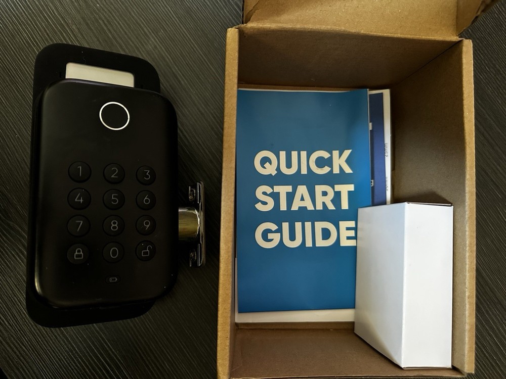 Wyze Lock Bolt Fingerprint Keypad Bluetooth Black Deadbolt Replacement