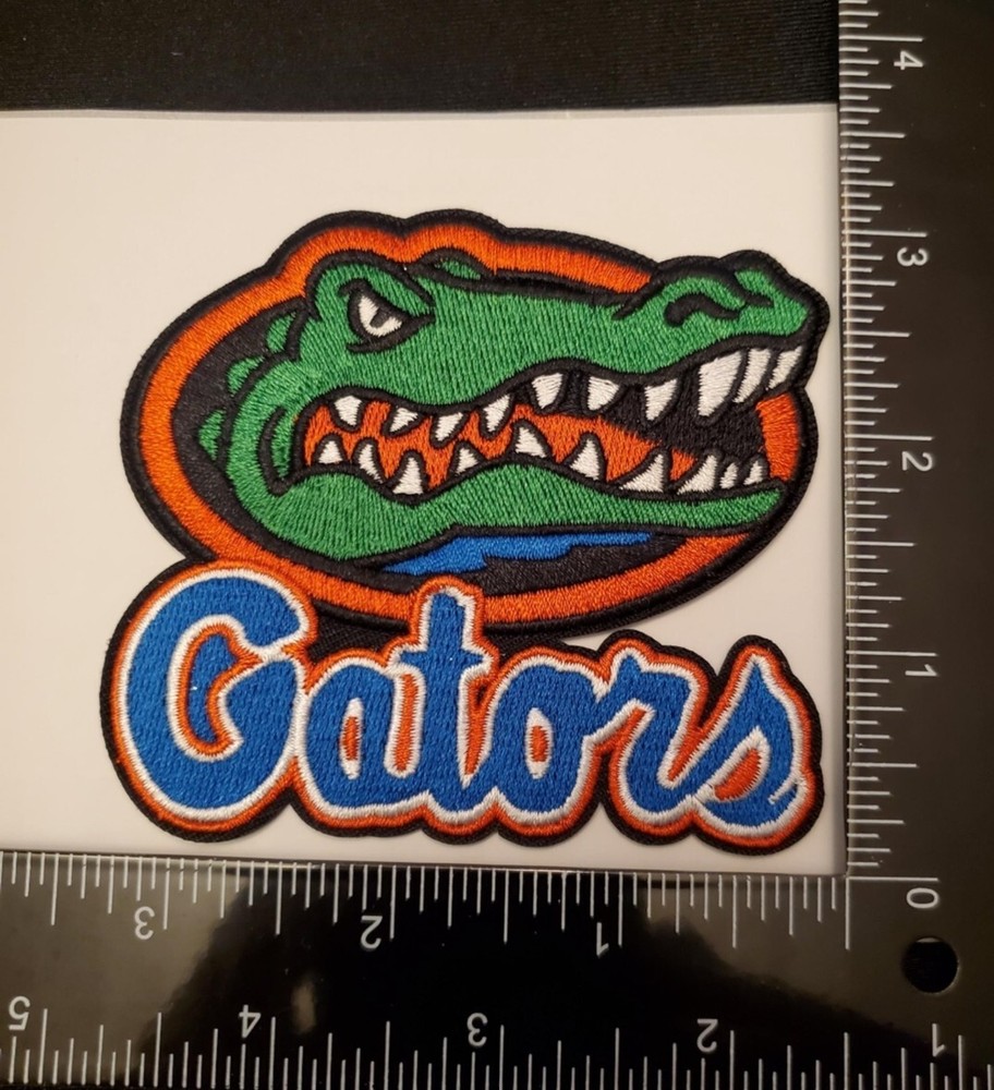 Florida Gators 3" Iron On Embroidered Patch