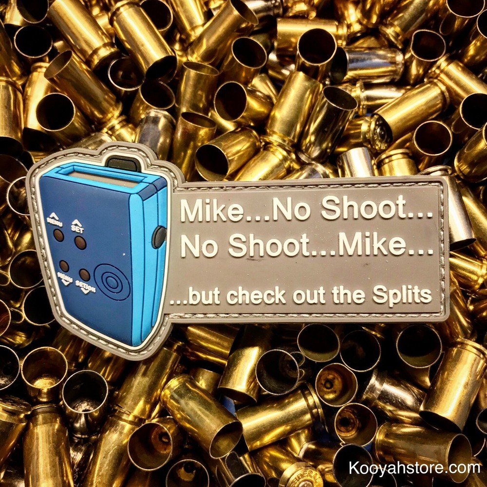 Timer "Check out my splits" morale patch with Hook backing. "Game Plan Patch"
