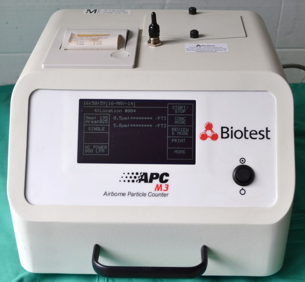 Biotest P52100 APC M3 Airbone Particle Counter Analyzer