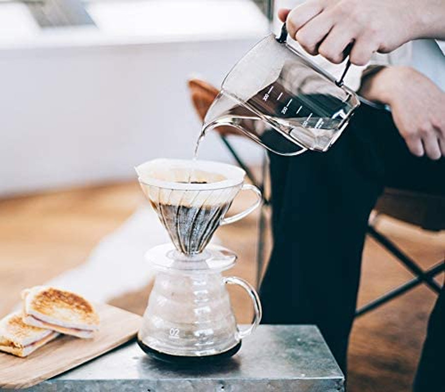 V60 "Air" Drip Kettle, 350Ml, Clear Black