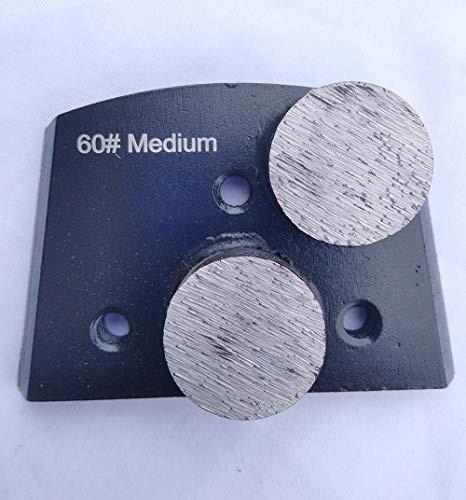 Trapazoidal Diamond Grinding Discs for Concrete Floor Medium Bond 3 pcs Use 60#