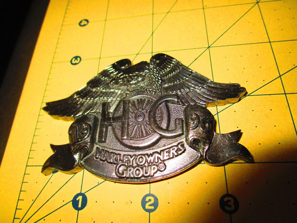 HARLEY DAVIDSON OWNERS GROUP (HOG) APPRECIATION MEDALLION 1996