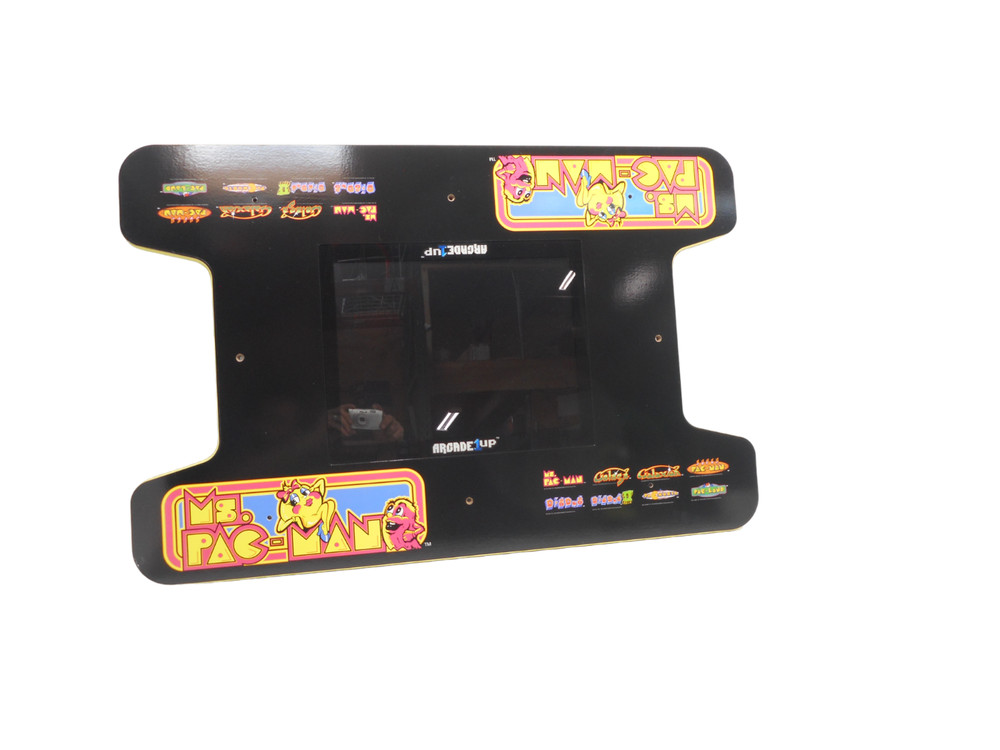 Arcade1Up Ms. Pac-Man Head-to-Head Gaming Table  LCD SCREEN ONLY